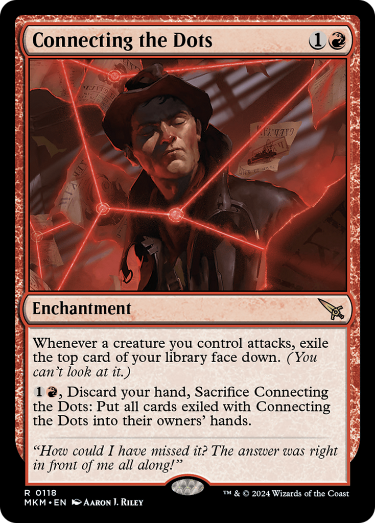 Magic: The Gathering - Connecting the Dots Foil - Murders at Karlov Manor