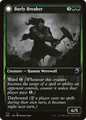 Magic: The Gathering - Burly Breaker // Dire-Strain Demolisher - Innistrad: Double Feature