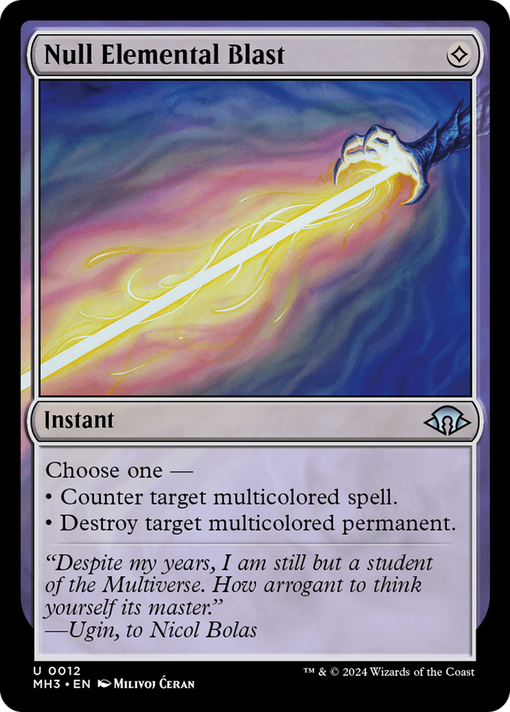 Magic: The Gathering - Null Elemental Blast - Modern Horizons 3