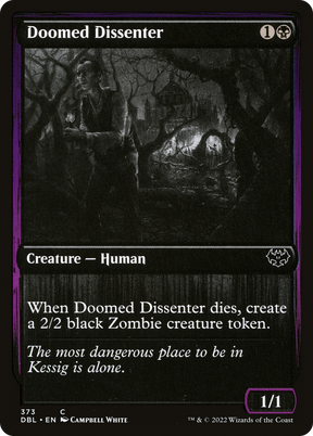 Magic: The Gathering - Doomed Dissenter - Innistrad: Double Feature