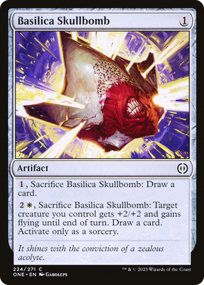 Magic: The Gathering - Basilica Skullbomb Foil - Phyrexia: All Will Be One