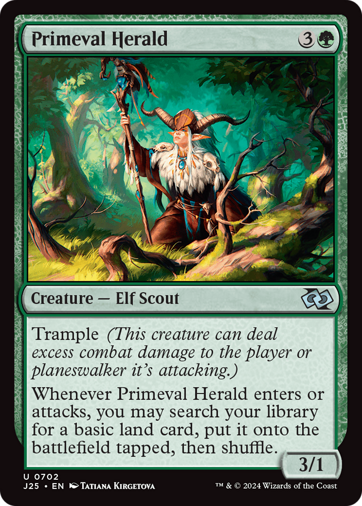 Magic: The Gathering - Primeval Herald - Foundations Jumpstart