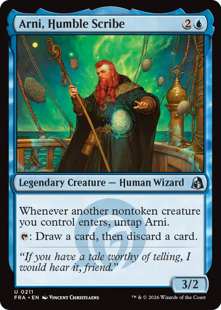 Magic: The Gathering - Arni, Humble Scribe - Reality Fracture
