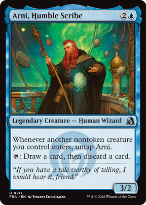 Magic: The Gathering - Arni, Humble Scribe - Reality Fracture