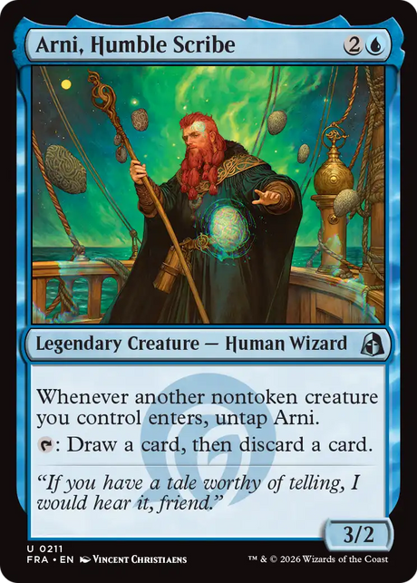 Magic: The Gathering - Arni, Humble Scribe - Reality Fracture