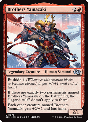 Magic: The Gathering - Brothers Yamazaki - Foundations Jumpstart