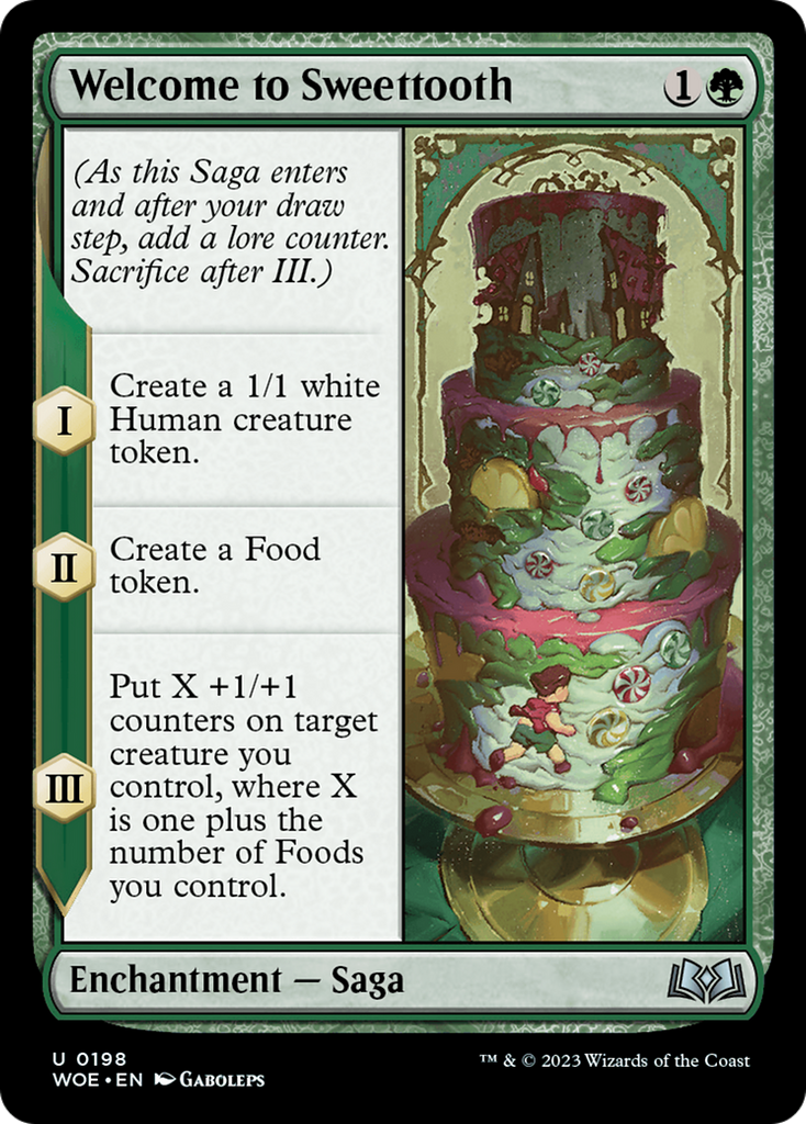 Magic: The Gathering - Welcome to Sweettooth - Wilds of Eldraine