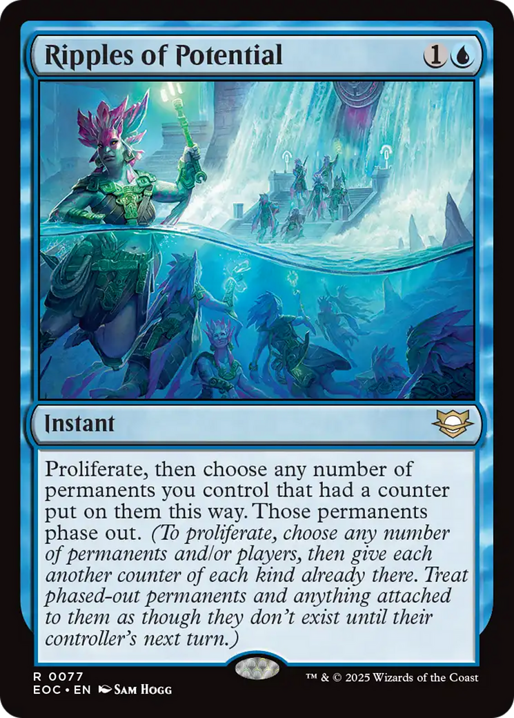 Magic: The Gathering - Ripples of Potential - Edge of Eternities Commander