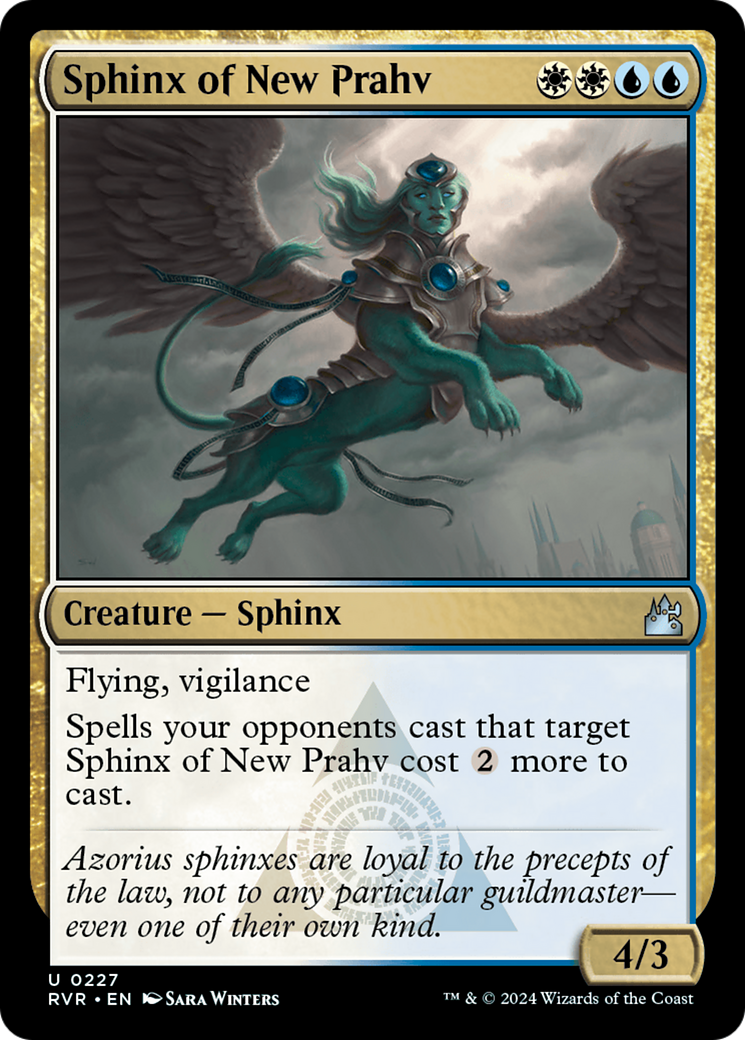 Magic: The Gathering - Sphinx of New Prahv Foil - Ravnica Remastered