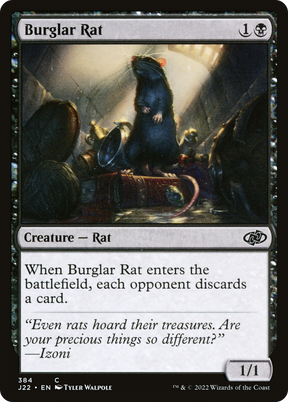 Magic: The Gathering - Burglar Rat - Jumpstart 2022