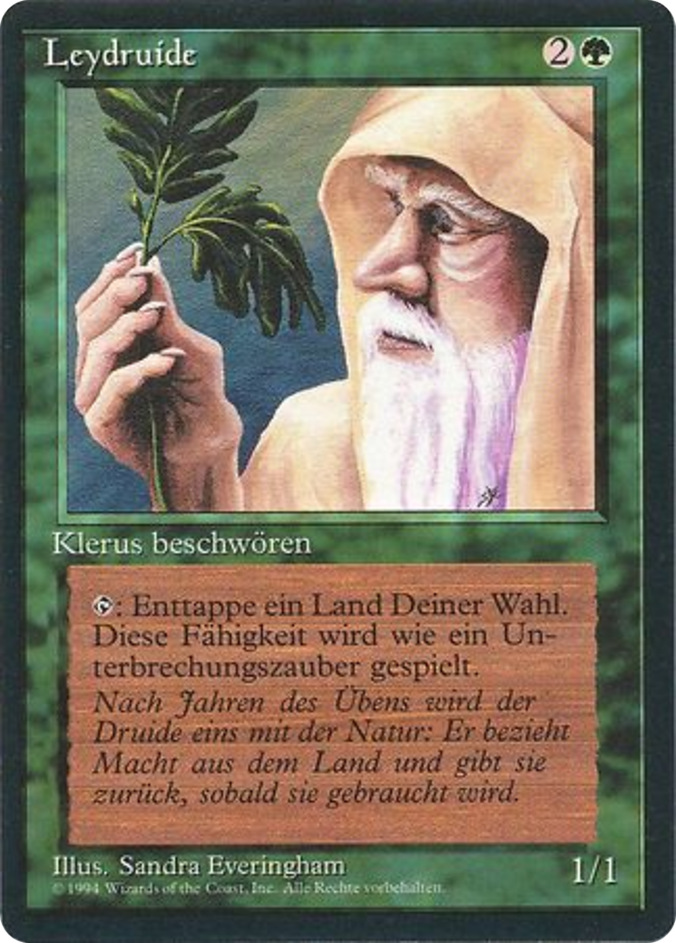 Magic: The Gathering - Leydruide - Foreign Black Border
