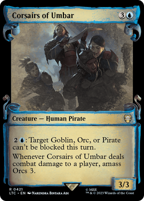 Magic: The Gathering - Corsairs of Umbar - Tales of Middle-earth Commander