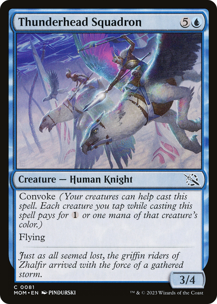 Magic: The Gathering - Thunderhead Squadron - March of the Machine