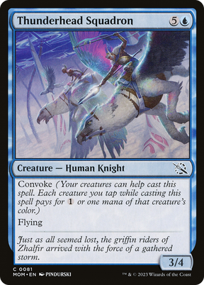 Magic: The Gathering - Thunderhead Squadron - March of the Machine