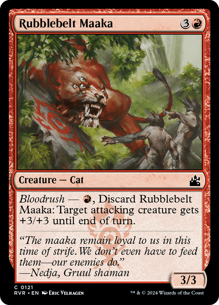 Magic: The Gathering - Rubblebelt Maaka - Ravnica Remastered