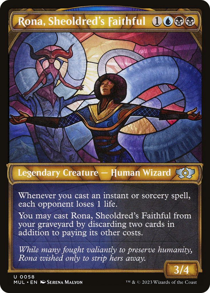 Magic: The Gathering - Rona, Sheoldred's Faithful - Multiverse Legends