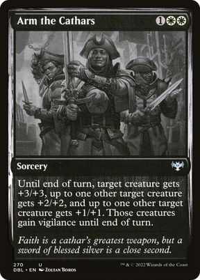 Magic: The Gathering - Arm the Cathars Foil - Innistrad: Double Feature