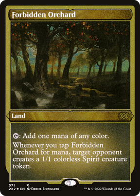 Magic: The Gathering - Forbidden Orchard Foil - Double Masters 2022