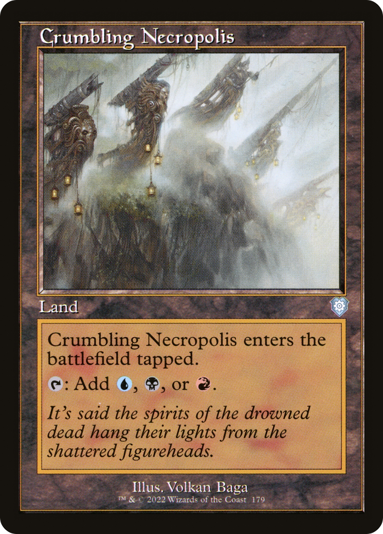 Magic: The Gathering - Crumbling Necropolis - The Brothers' War Commander