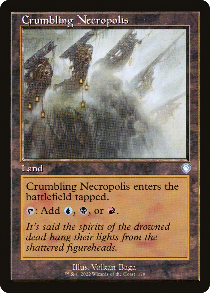 Magic: The Gathering - Crumbling Necropolis - The Brothers' War Commander