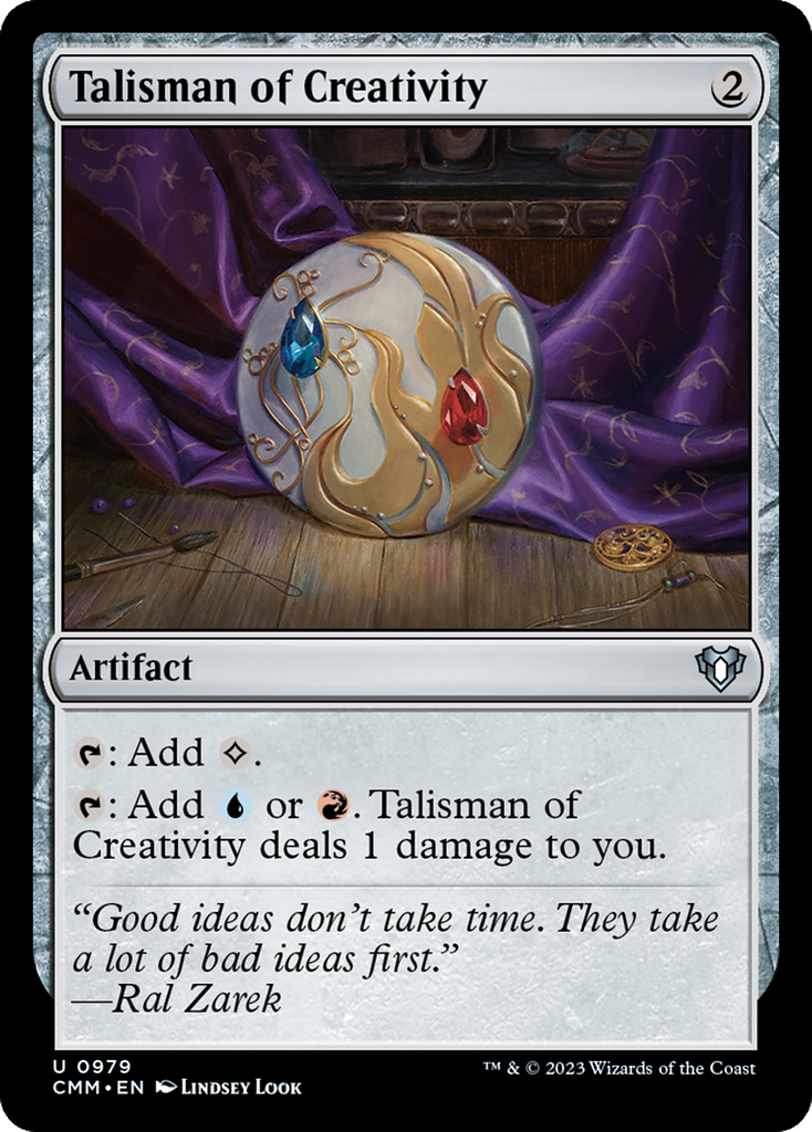 Magic: The Gathering - Talisman of Creativity - Commander Masters