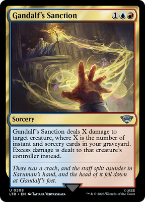 Magic: The Gathering - Gandalf's Sanction - The Lord of the Rings: Tales of Middle-earth