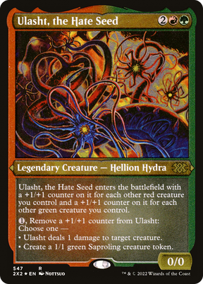 Magic: The Gathering - Ulasht, the Hate Seed Foil - Double Masters 2022