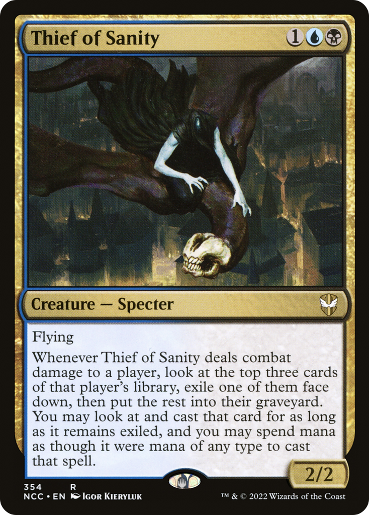 Magic: The Gathering - Thief of Sanity - New Capenna Commander