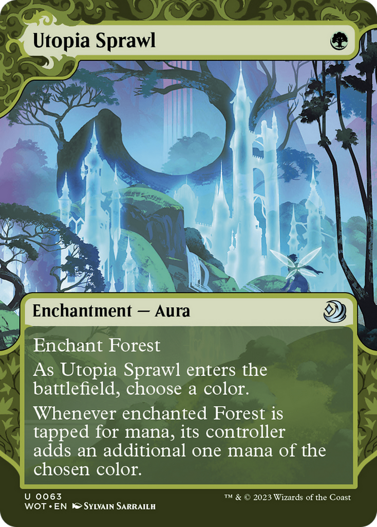 Magic: The Gathering - Utopia Sprawl - Wilds of Eldraine: Enchanting Tales