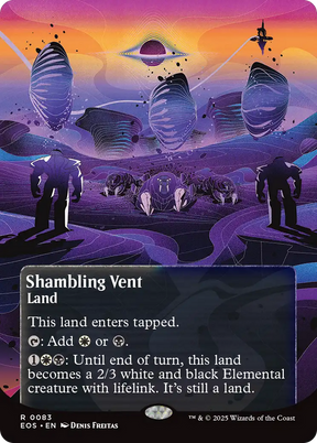 Magic: The Gathering - Shambling Vent - Edge of Eternities: Stellar Sights