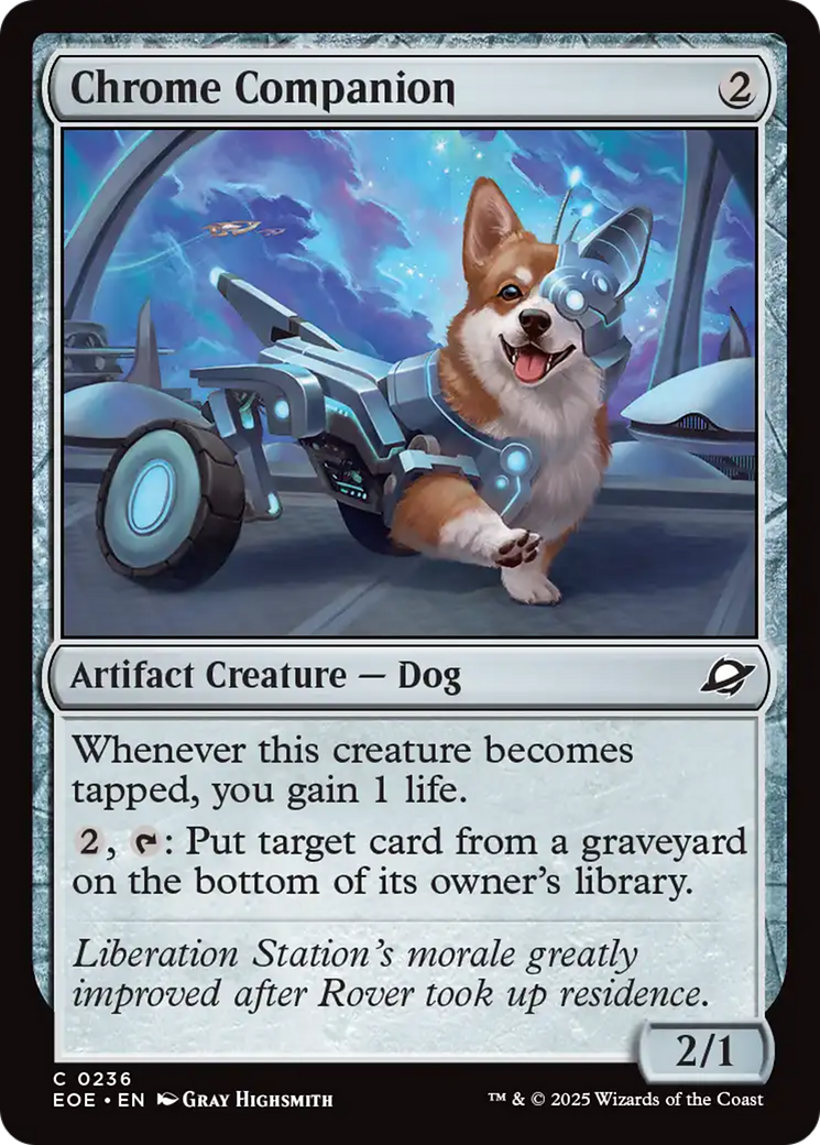 Magic: The Gathering - Chrome Companion Foil - Edge of Eternities