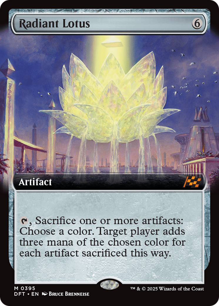Magic: The Gathering - Radiant Lotus Foil - Aetherdrift