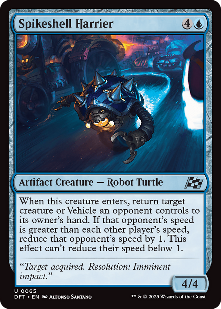 Magic: The Gathering - Spikeshell Harrier - Aetherdrift