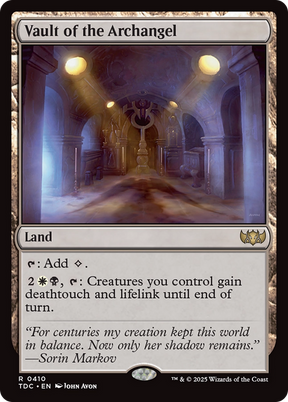Magic: The Gathering - Vault of the Archangel - Tarkir: Dragonstorm Commander