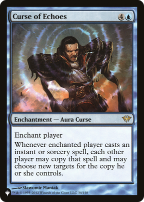 Magic: The Gathering - Curse of Echoes - The List