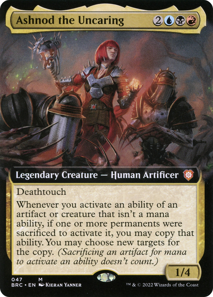 Magic: The Gathering - Ashnod the Uncaring Foil - The Brothers' War Commander