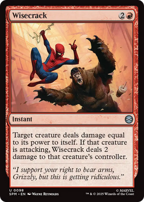 Magic: The Gathering - Wisecrack Foil - Marvel's Spider-Man