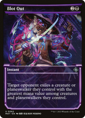 Magic: The Gathering - Blot Out - March of the Machine: The Aftermath