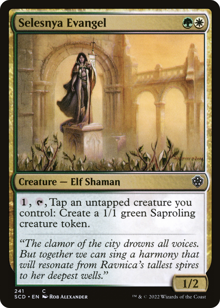 Magic: The Gathering - Selesnya Evangel - Starter Commander Decks