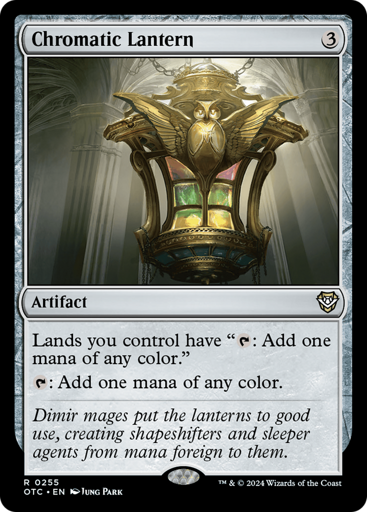 Magic: The Gathering - Chromatic Lantern - Outlaws of Thunder Junction Commander