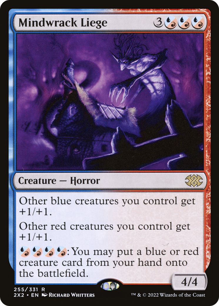 Magic: The Gathering - Mindwrack Liege Foil - Double Masters 2022