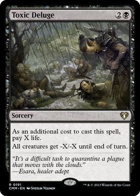 Magic: The Gathering - Toxic Deluge - Commander Masters