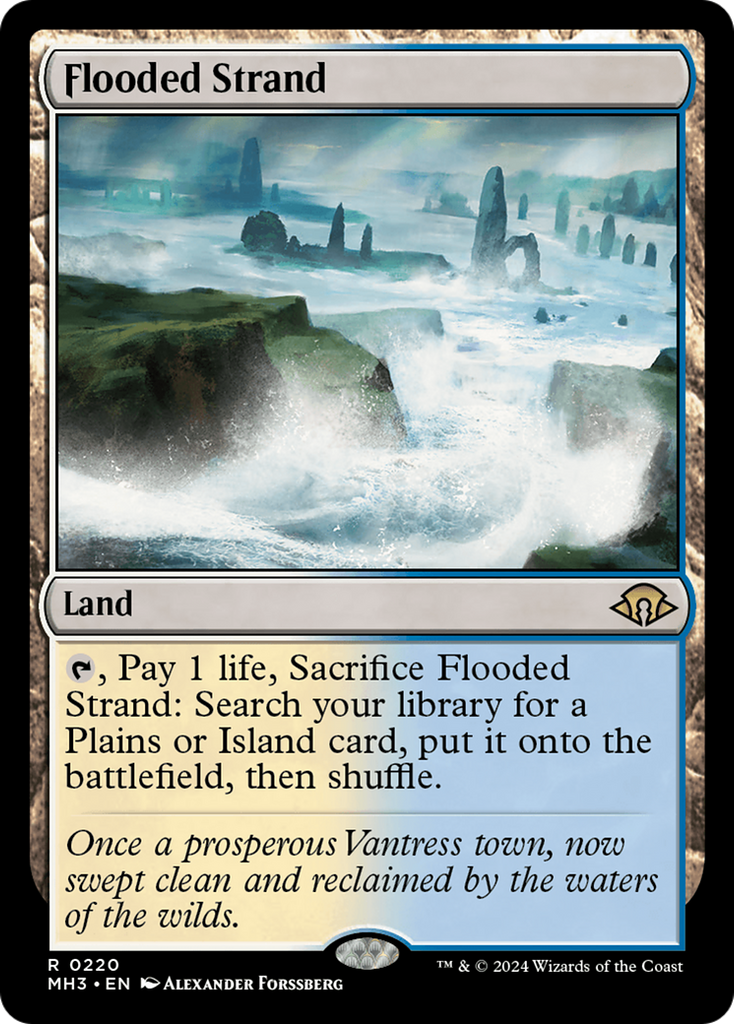 Magic: The Gathering - Flooded Strand - Modern Horizons 3