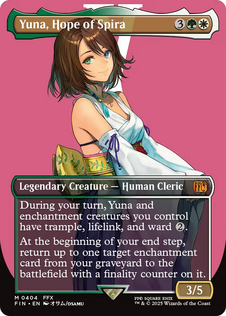 Magic: The Gathering - Yuna, Hope of Spira - Final Fantasy