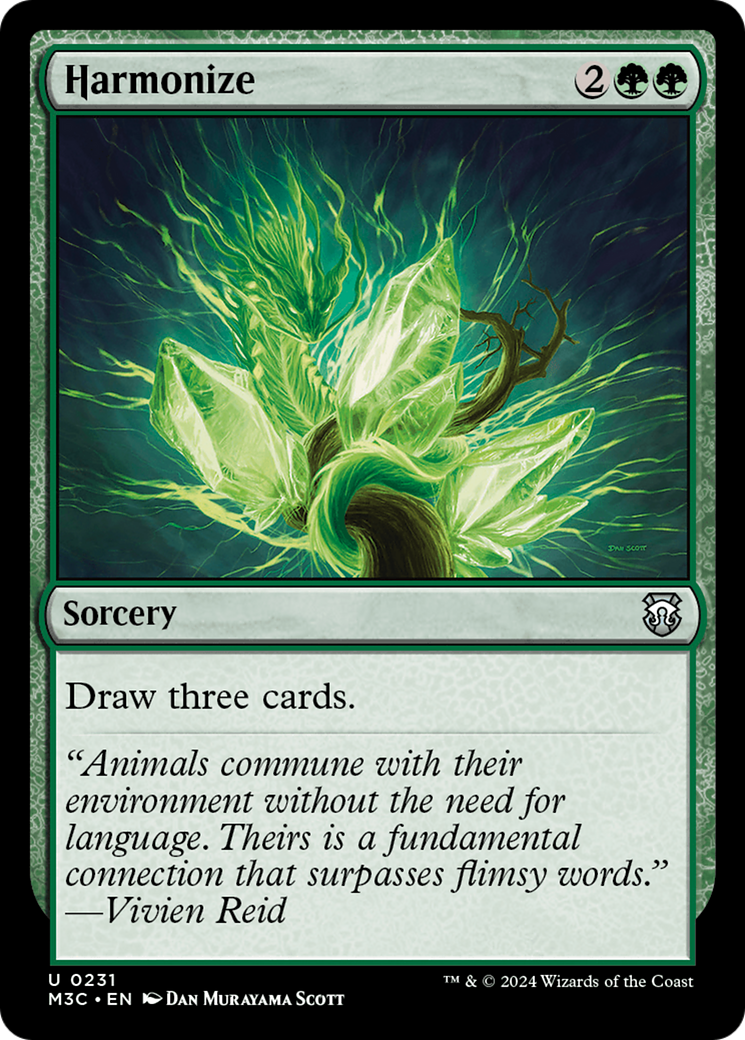 Magic: The Gathering - Harmonize - Modern Horizons 3 Commander