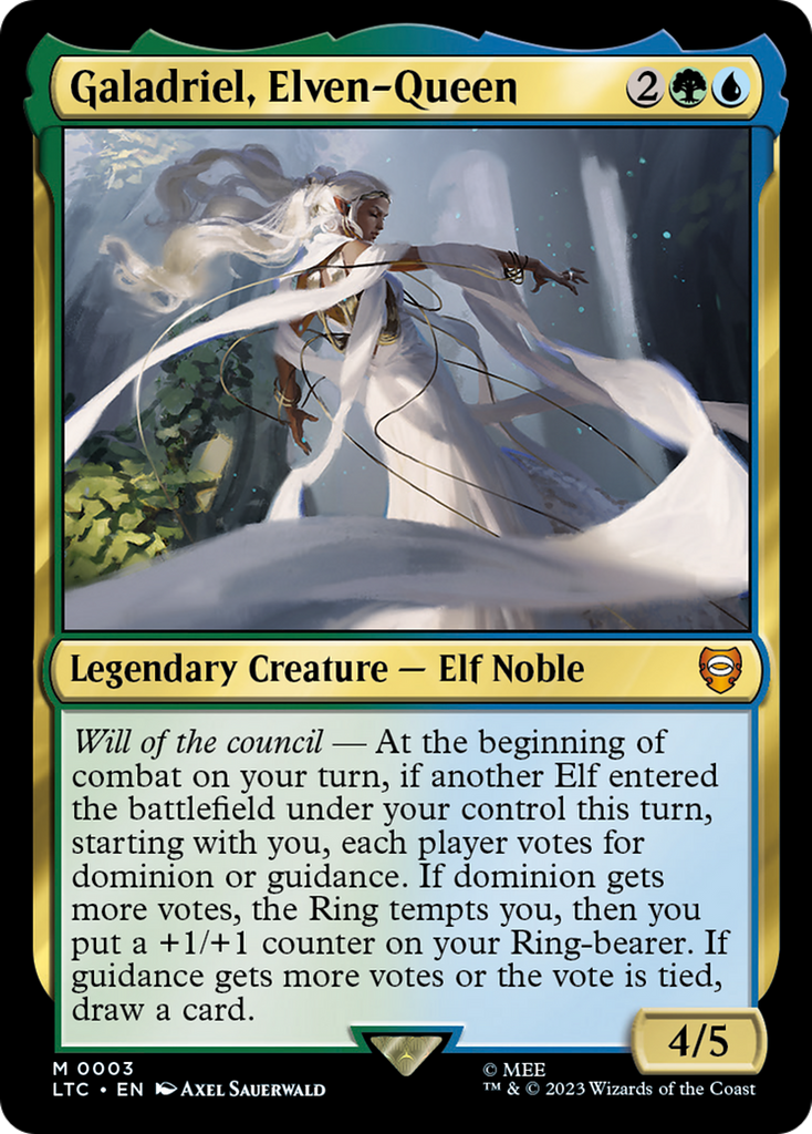 Magic: The Gathering - Galadriel, Elven-Queen - Tales of Middle-earth Commander