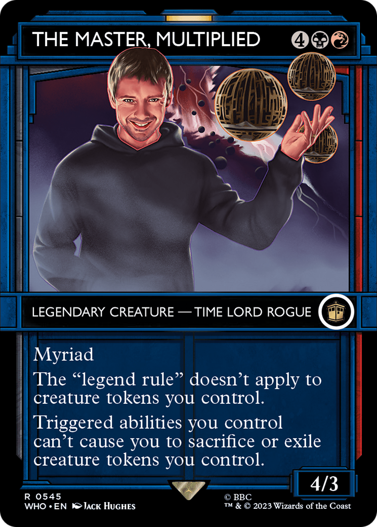 Magic: The Gathering - The Master, Multiplied - Doctor Who