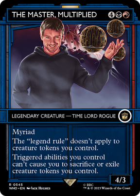 Magic: The Gathering - The Master, Multiplied Foil - Doctor Who