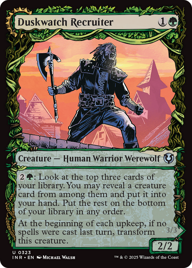 Magic: The Gathering - Duskwatch Recruiter // Krallenhorde Howler - Innistrad Remastered