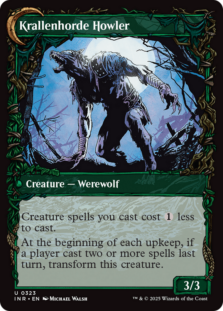 Magic: The Gathering - Duskwatch Recruiter // Krallenhorde Howler Foil - Innistrad Remastered